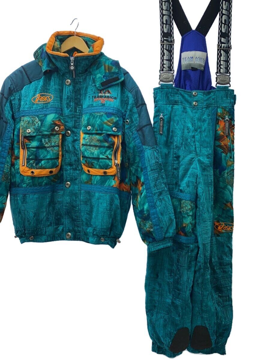 【中古】ASICS◆ウェアー/L/BLU【スポーツ】