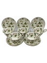 【中古】WEDGWOOD◆ワイルトストロベリー/?カップ&ソーサー/5点セット/マルチカラー【キッチン用品】