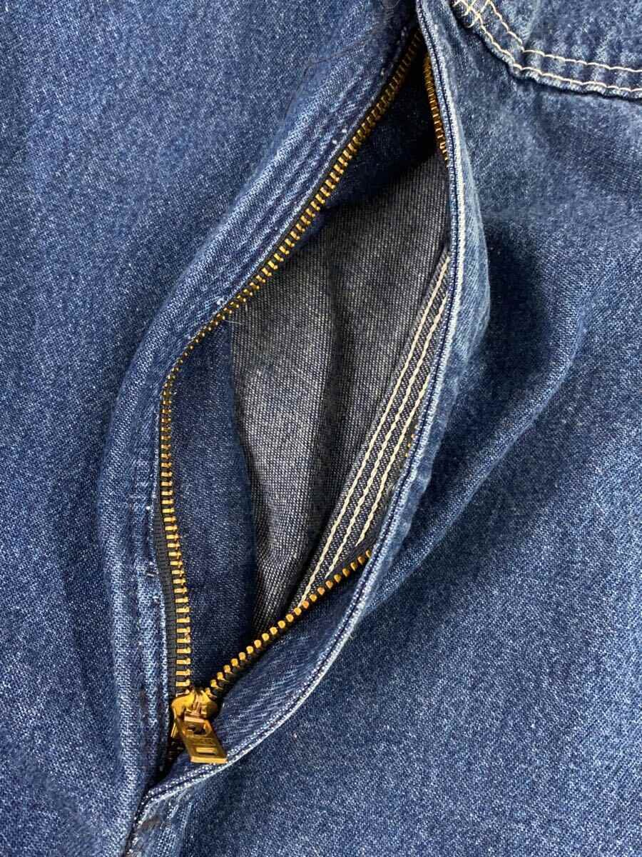 【中古】Carhartt◆オーバーオール/42/コットン/BLU//【メンズウェア】