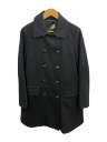 【中古】LOVE MOSCHINO◆コート/--/ウール/BLK/WK28980【レディースウェア】