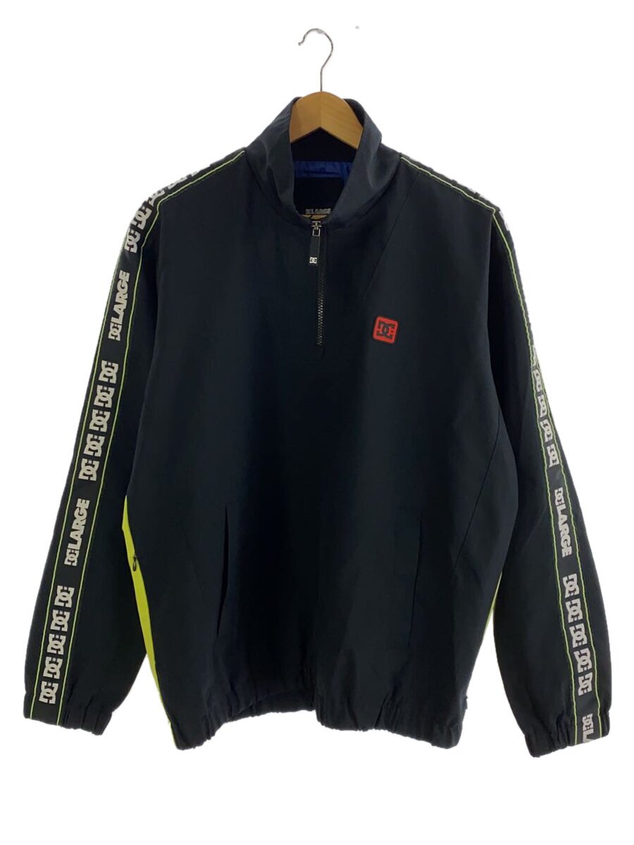 【中古】X-LARGE◆×DC SHOES/アノラックジャケット/ハーフジップ/M/ポリエステル/BLK/01194507【メンズウェア】