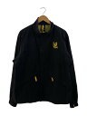 【中古】ICE CREAM◆GORE-TEX LOGO JACKET_ゴアテックスロゴジャケット/L/ナイロン/BLK【メンズウェア】