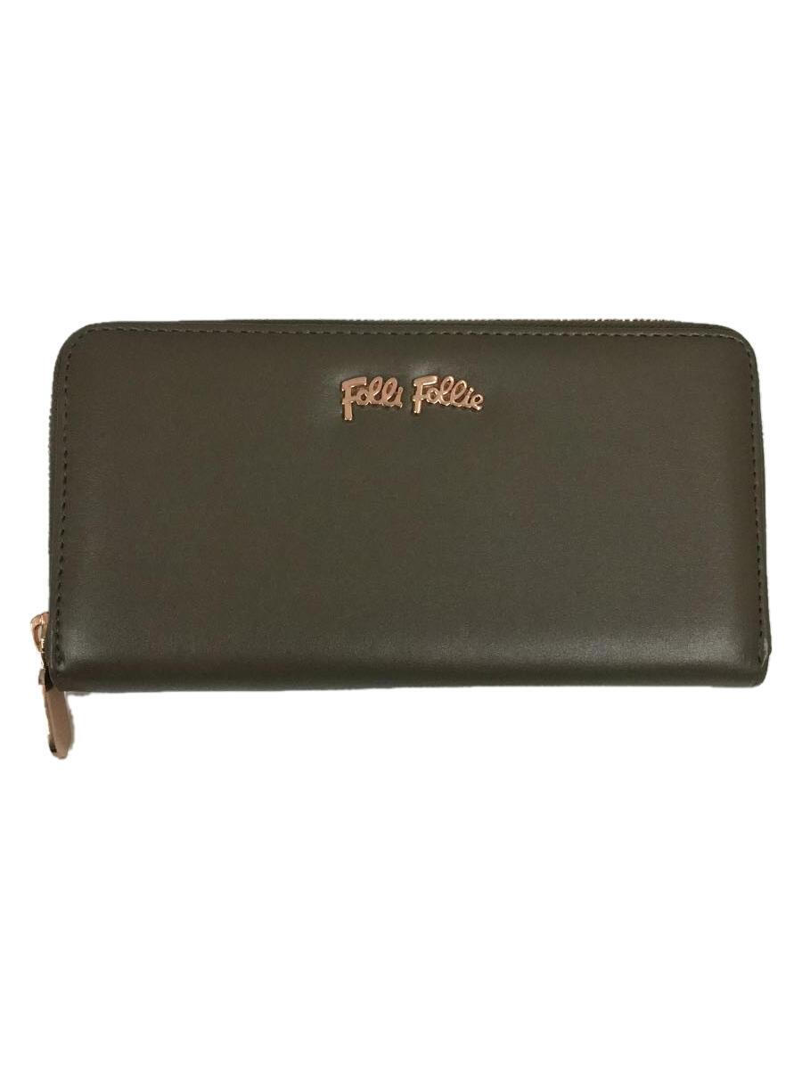 【中古】Folli Follie◆長財布/PVC/BRW/レ