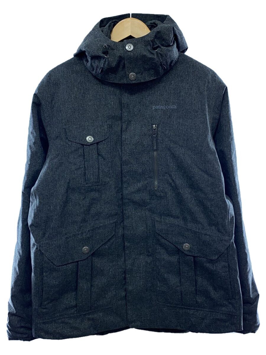 【中古】patagonia◆Hawkes Bay Jacket/M/ナイロン/グレー/28590FA13/袖毛玉有【メンズウェア】