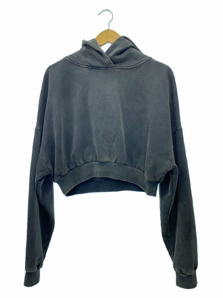 【中古】entire studios◆ユーズド加工/パーカー/M/コットン/BLK/ES2392//【レディースウェア】