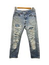 【中古】Levi’s◆ボトム/32/コットン/BLU/無地/501-0000【メンズウェア】(4)