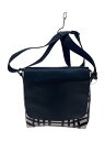 【中古】COACH◆ショルダーバッグ/レザー/BLK/チェック/F11186【バッグ】(4)