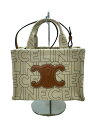 【中古】CELINE◆トートバッグ/--/BEG/総柄/スモールカバ/タイス//【バッグ】
