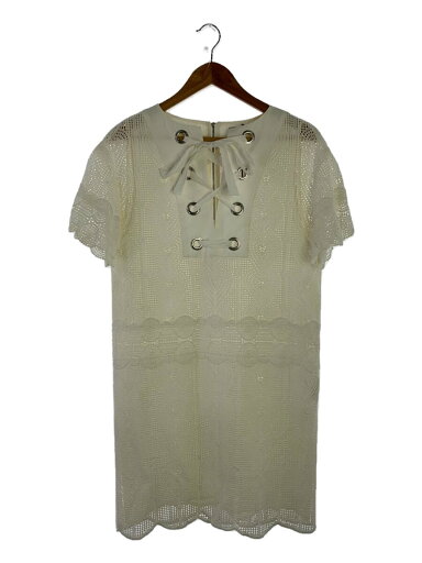【中古】ADORE◆半袖ワンピース/38/コットン/531-0140500/刺繍/レース【レディースウェア】 【中古】ADORE◆半袖ワンピース/38/コットン/531-0140500/刺繍/レース【レディースウェア】