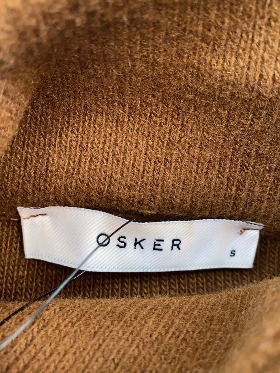 【中古】OSKER◆ハーフボタン/フラップポケット/セーター(厚手)/S/ポリエステル/ブラウ/OSK-AW22-D2-21B【レディースウェア】 3