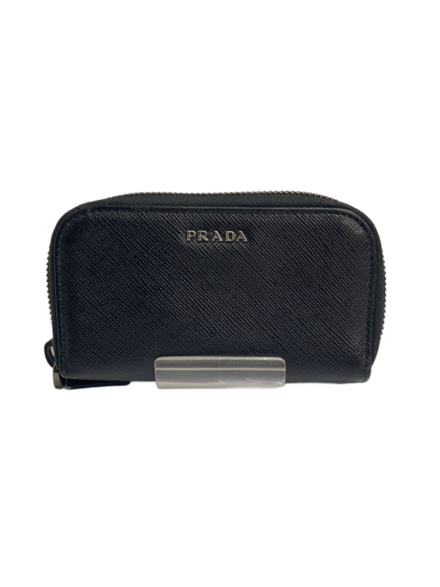 【中古】PRADA◆サフィアーノ/6連キーケース/レザー/ブラック/メンズ【服飾雑貨他】