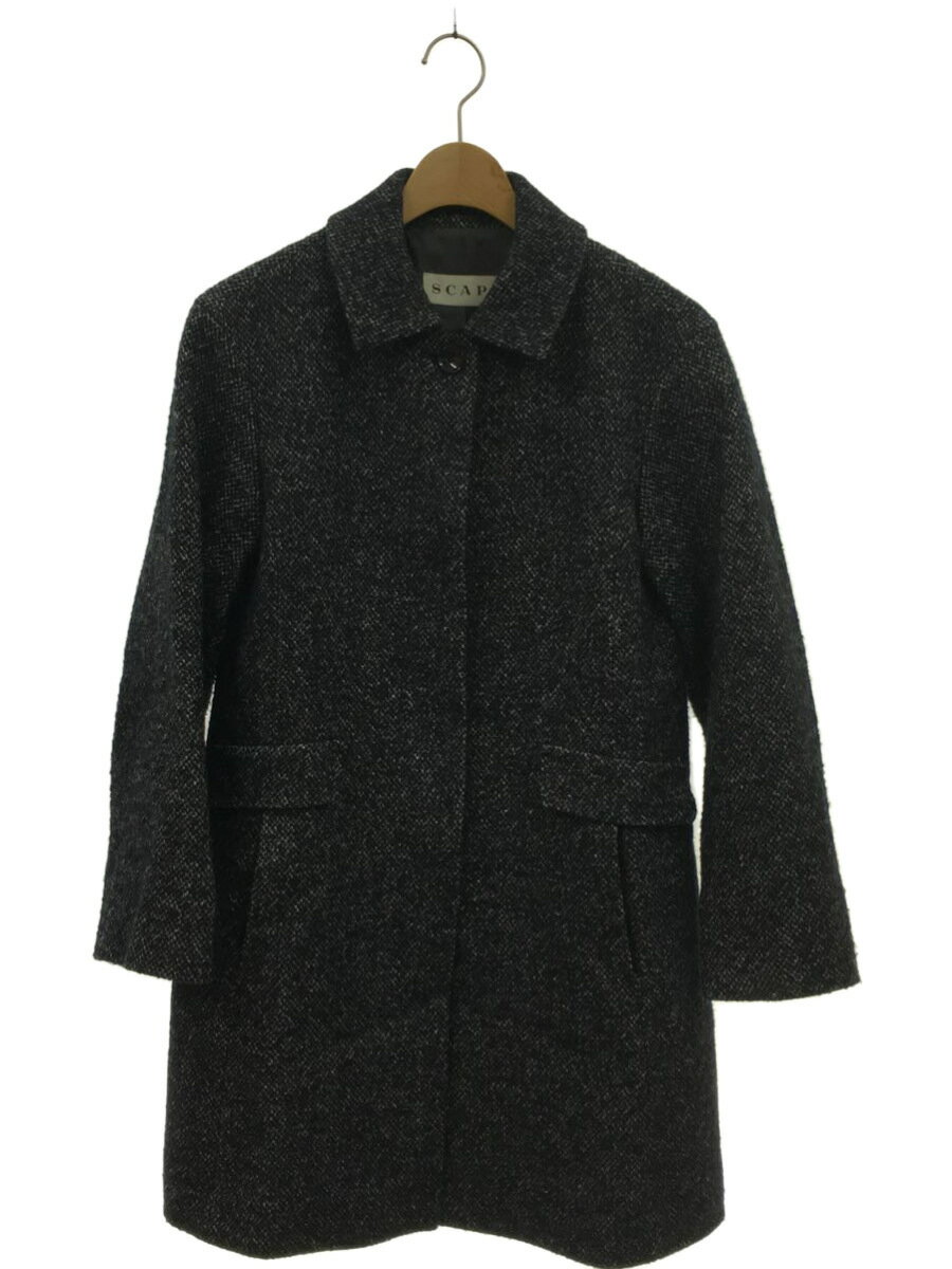 SCAPA 【中古】SCAPA◆コート/38/ウール/NVY/72201-1-27081【レディースウェア】