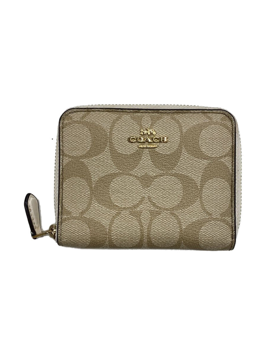【中古】COACH◆2つ折り財布/--/CML/モノグラム/レディース【服飾雑貨他】