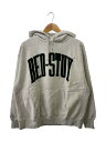【中古】F-LAGSTUF-F◆BED-STUY BORO HOODIE/パーカー/L/コットン/GRY/FS1259//【メンズウェア】