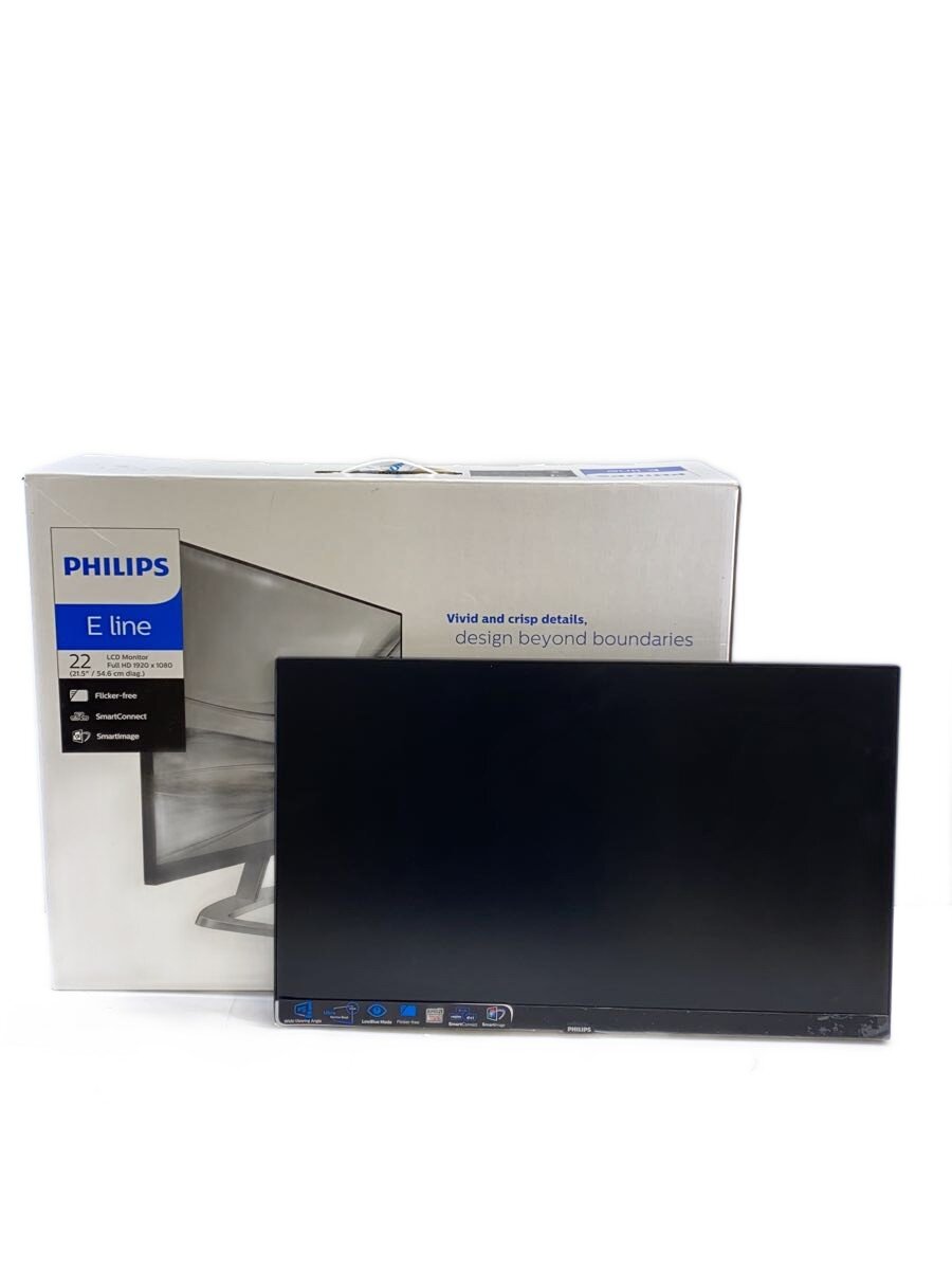 【中古】PHILIPS◆PCモニター・液晶ディスプレイ 226E9QDSB/11 [21.5インチ ブラック/シルバー]【パソコン】