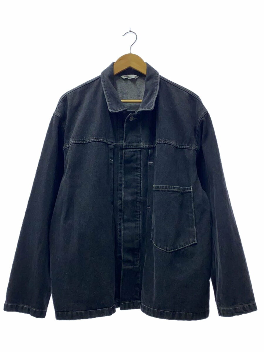 【中古】JOURNAL STANDARD◆Gジャン/M/コットン/BLK【メンズウェア】