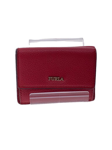 【中古】FURLA◆3つ折り財布/レザー/BRD/無地/レディース【服飾雑貨他】 【中古】FURLA◆3つ折り財布/レザー/BRD/無地/レディース【服飾雑貨他】