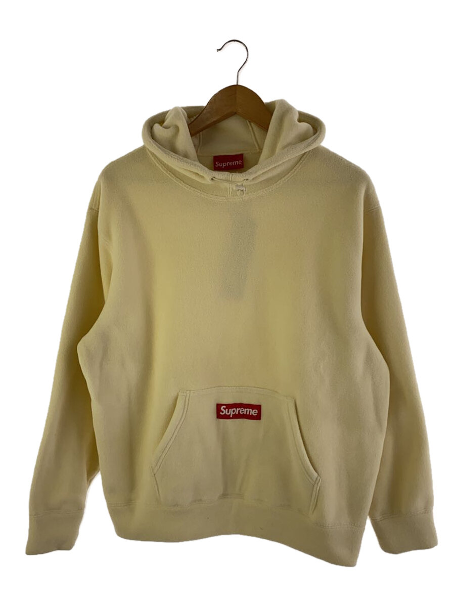 Supreme◆21AW/Polartec Hooded Sweatshirt/パーカー/M/ポリエステル/IVO
