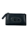 【中古】DIESEL◆1DR CARD CASE/カードケース/レザー/ブラック/メンズ【服飾雑貨他】