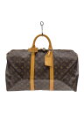 【中古】LOUIS VUITTON◆キーポル50_モノグラム・キャンバス_BRW/PVC/BRW【バッグ】(4)