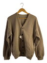 【中古】crepuscule◆カーディガン(厚手)/1/コットン/BEG/2103-002//【メンズウェア】(4)