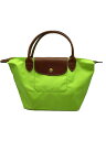 【中古】LONGCHAMP◆バッグ/--/GRN【バッグ】