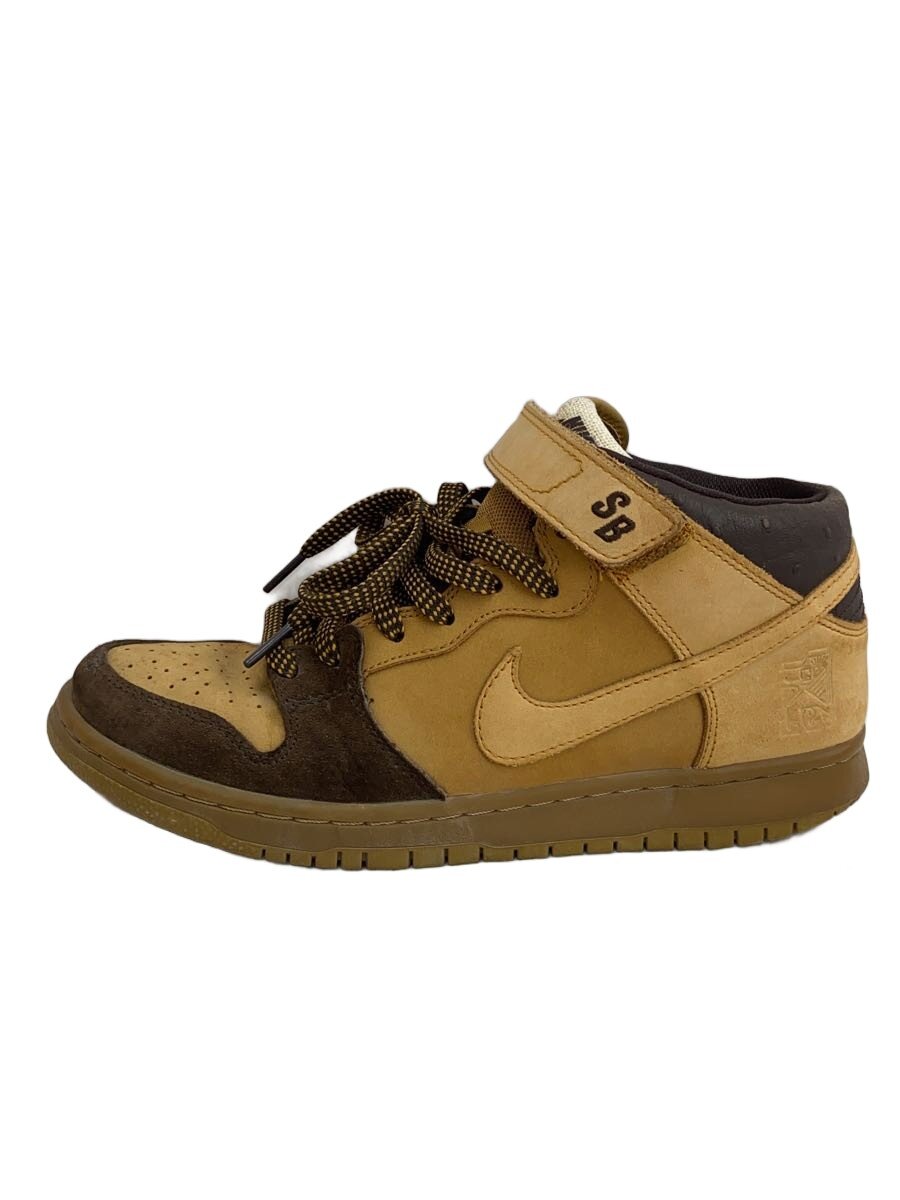 NIKE◆SB DUNK MID PRO/ダンクミッドプロ/ベージュ/AJ1445-200/27cm/BEG
