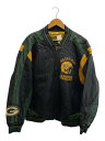 【中古】G-III AND Carl Banks/NFL/PACKERS/スタジャン/XXL/オールレザー/BLK【メンズウェア】