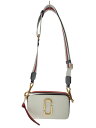 【中古】MARC BY MARC JACOBS◆ショルダーバッグ/レザー/WHT【バッグ】