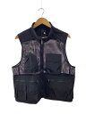 【中古】THE NORTH FACE◆UTILITY MESH VEST_ユーティリティメッシュベスト/L/ナイロン/BLK//【メンズウェア】