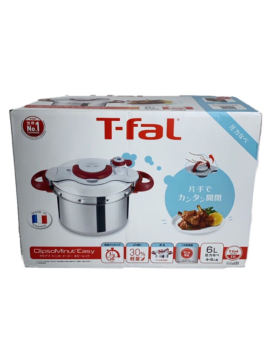 【中古】T-fal◆圧力鍋/容量:6L/P4620769【キッチン用品】