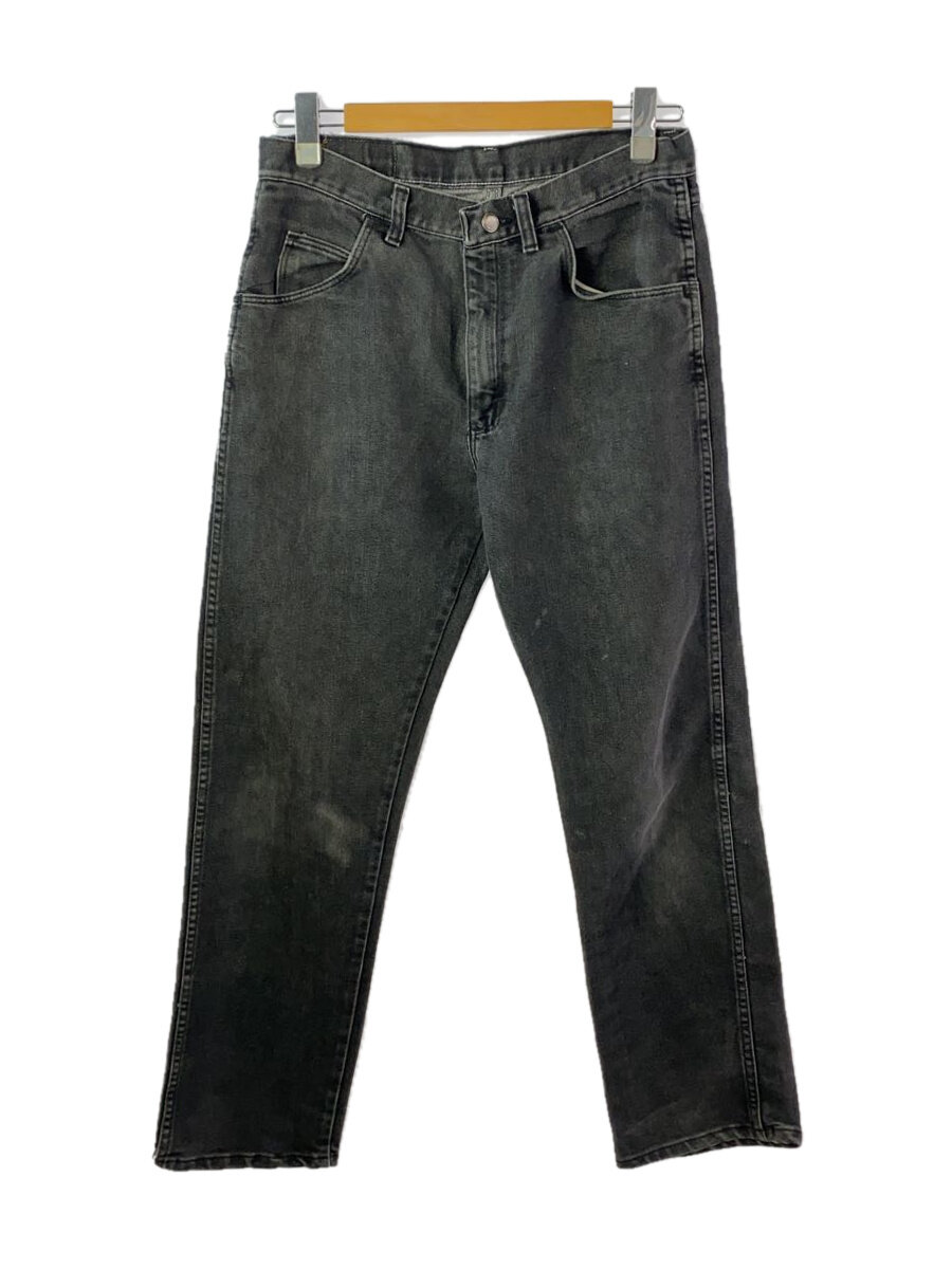 【中古】WRANGLER◆ボトム/--/コットン/BLK/無地/W748-025【メンズウェア】