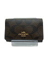【中古】COACH◆キーケース_シグネーチャー/PVC/BRW/総柄/レディース【服飾雑貨他】(4)
