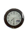 【中古】CITIZEN◆ラジオコントロール掛け時計/壁掛け/電波掛け時計/ブラウン/4MY834-0【インテリア小物・日用雑貨】