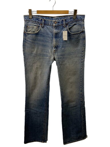 【中古】Levi’s◆80s 517/フレアデニムパンツ/実寸W37/裾破れ有/ブルー/ボタン刻印なし【メンズウェア】 【中古】Levi’s◆80s 517/フレアデニムパンツ/実寸W37/裾破れ有/ブルー/ボタン刻印なし【メンズウェア】