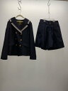 【中古】repipi armario◆フォーマルセットアップ/セーラー/L/ポリエステル/NVY/ra070254ts【キッズ】