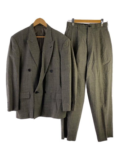 【中古】Y’s for men◆セットアップ/M/ウール/グレー/千鳥格子/MF-X03-110【メンズウェア】 【中古】Y’s for men◆セットアップ/M/ウール/グレー/千鳥格子/MF-X03-110【メンズウェア】