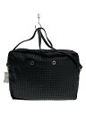 【中古】un jour un sac/ショルダーバッグ/レザー/BLK【バッグ】