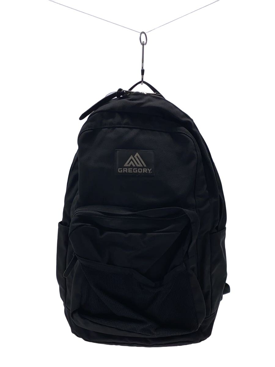 【中古】GREGORY◆キャンバスデイ/リュック/バックパック/BLK/無地【バッグ】