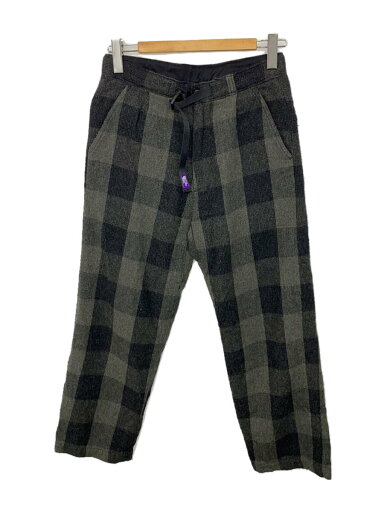 【中古】THE NORTH FACE PURPLE LABEL◆ボトム/30/ウール/GRY/チェック/NT5867N【メンズウェア】 【中古】THE NORTH FACE PURPLE LABEL◆ボトム/30/ウール/GRY/チェック/NT5867N【メンズウェア】