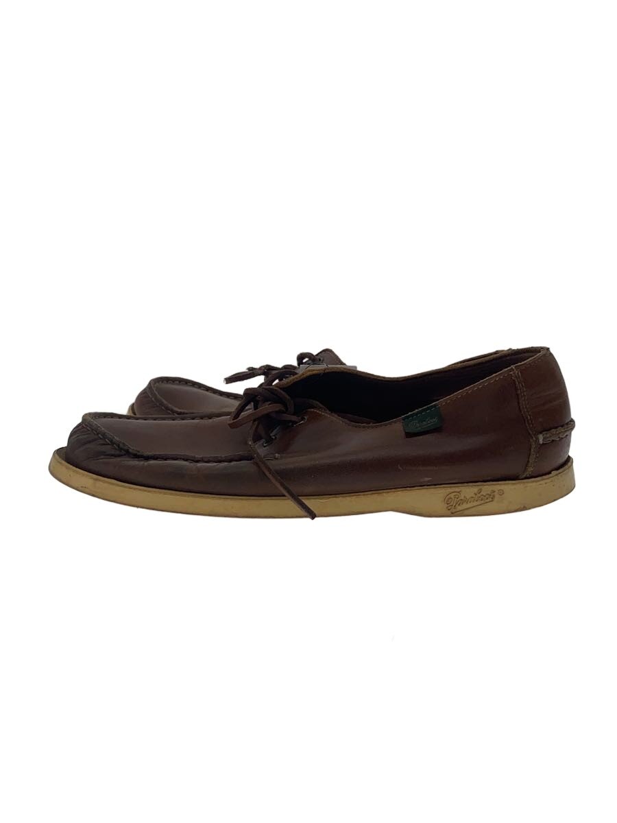 【中古】Paraboot◆デッキシューズ/UK8/BRW/1014【シューズ】
