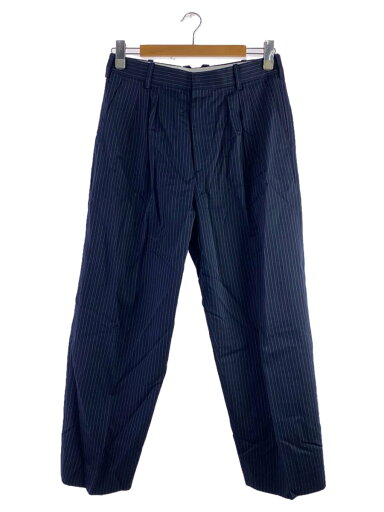 【中古】KENZO◆PLEATED TAILORED PANT/スラックスパンツ/38/ネイビー/ストライプ/FE55PA2149RA【メンズウェア】 【中古】KENZO◆PLEATED TAILORED PANT/スラックスパンツ/38/ネイビー/ストライプ/FE55PA2149RA【メンズウェア】
