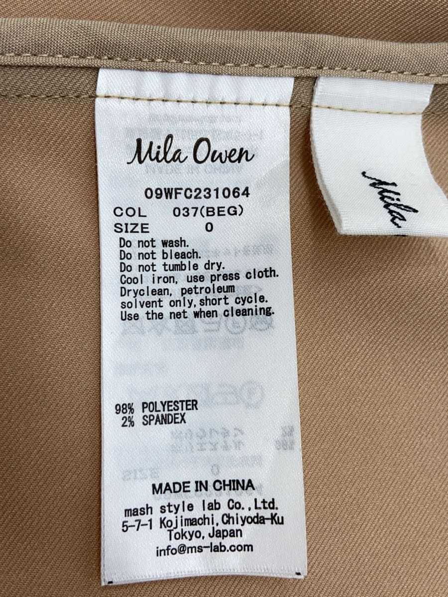 【中古】Mila Owen◆コート/O/ポリエステル/CML/無地/09WFC231064//【レディースウェア】 jumblestore-38568494 2nd STREET 楽天市場店 サンプル画像3