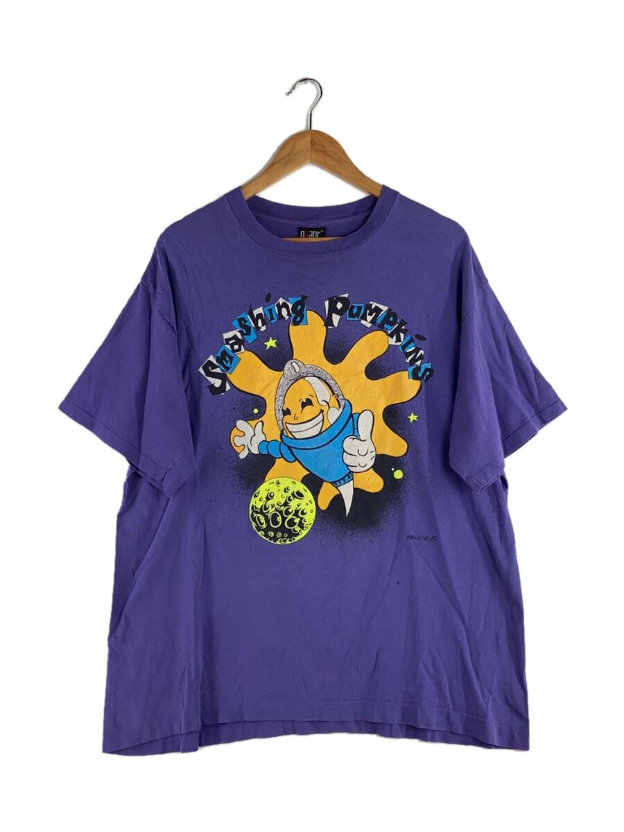 giant◆90s/Smashing Pumpkins/Tシャツ/MADE IN USA/XL/コットン/PUP/小穴有