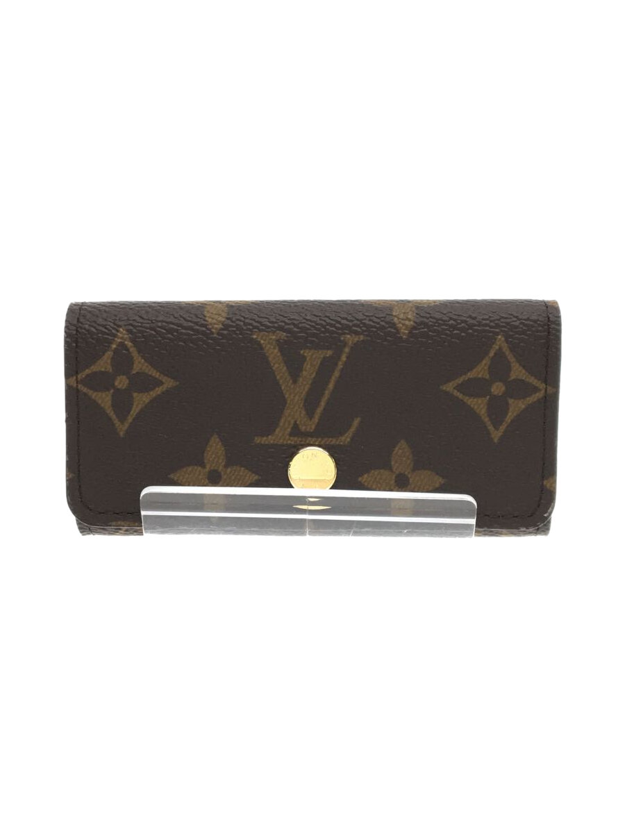 【中古】LOUIS VUITTON◆ミュルティクレ4/M69517/モグラム/BRW/レディース【服飾雑貨他】