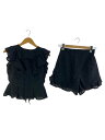 【中古】SNIDEL◆セットアップ/1/F/コットン/BLK/SWFB232190/SWFB232191//【レディースウェア】