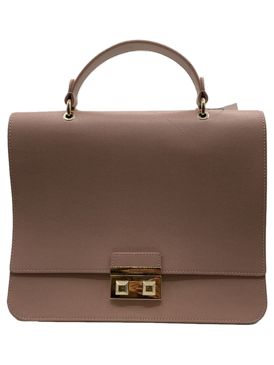 【中古】FURLA◆ショルダーバッグ/PVC/PNK【バッグ】