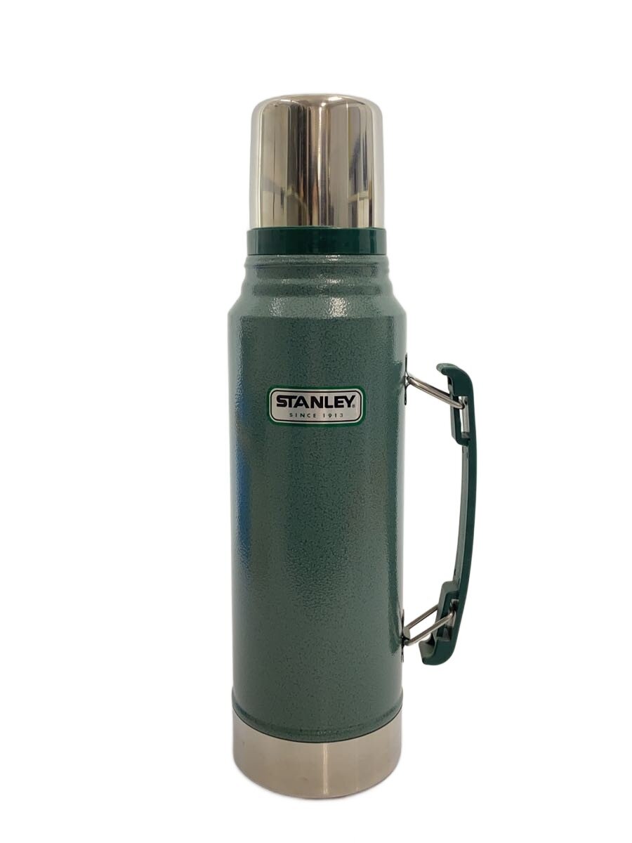 【中古】STANLEY◆クラシック真空断熱ボトル/1L/ハンマーストーン・グリーン/本体のみ//【スポーツ】