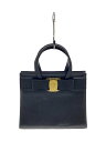【中古】Salvatore Ferragamo◆ハンドバッグ/レザー/BLK/ヴァラ//【バッグ】(4)