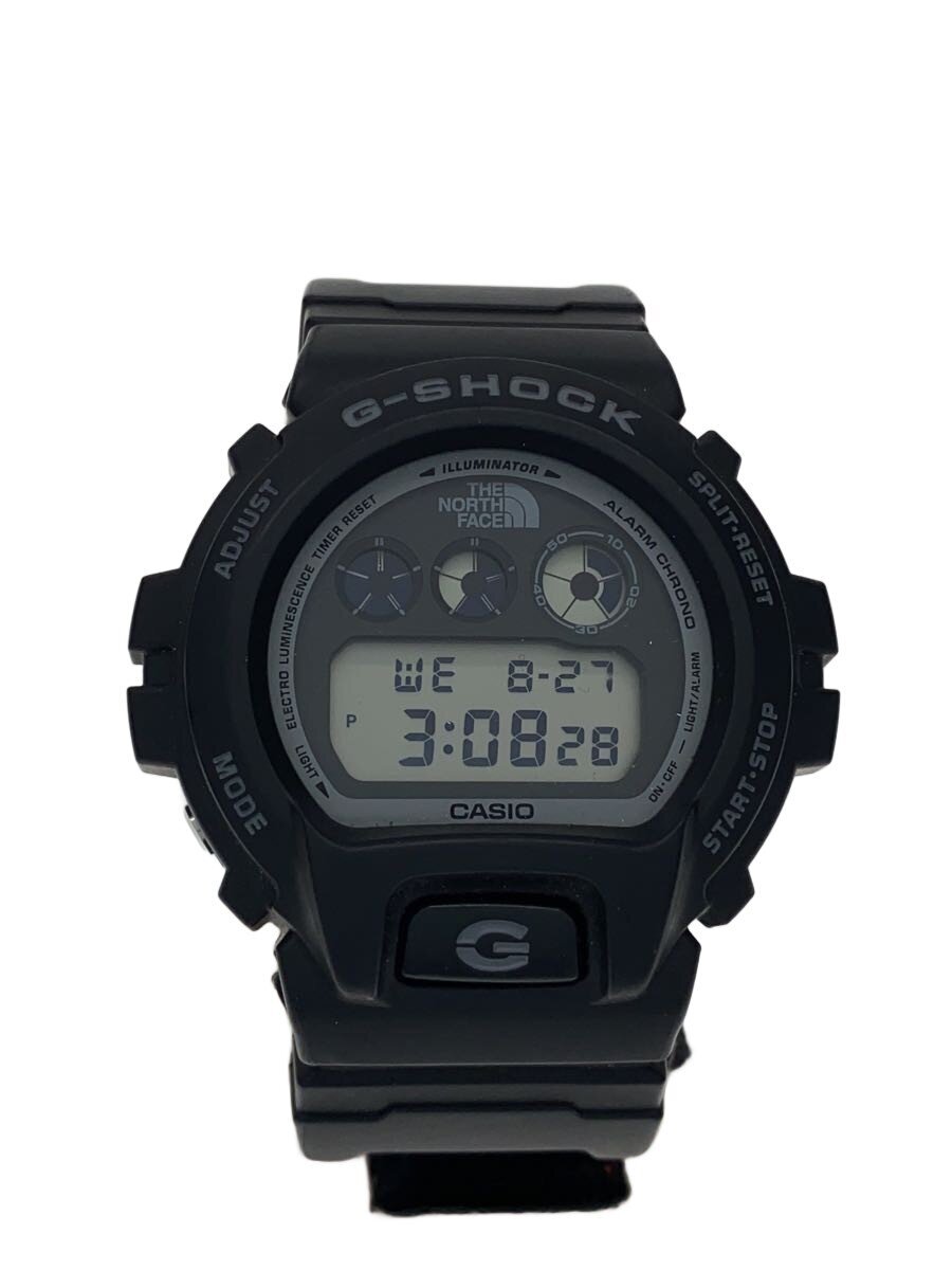 Rakuten - 【中古】CASIO◆22AW/クォーツ腕時計/デジタル/BLK/BLK/DW-6900NS【服飾雑貨他】